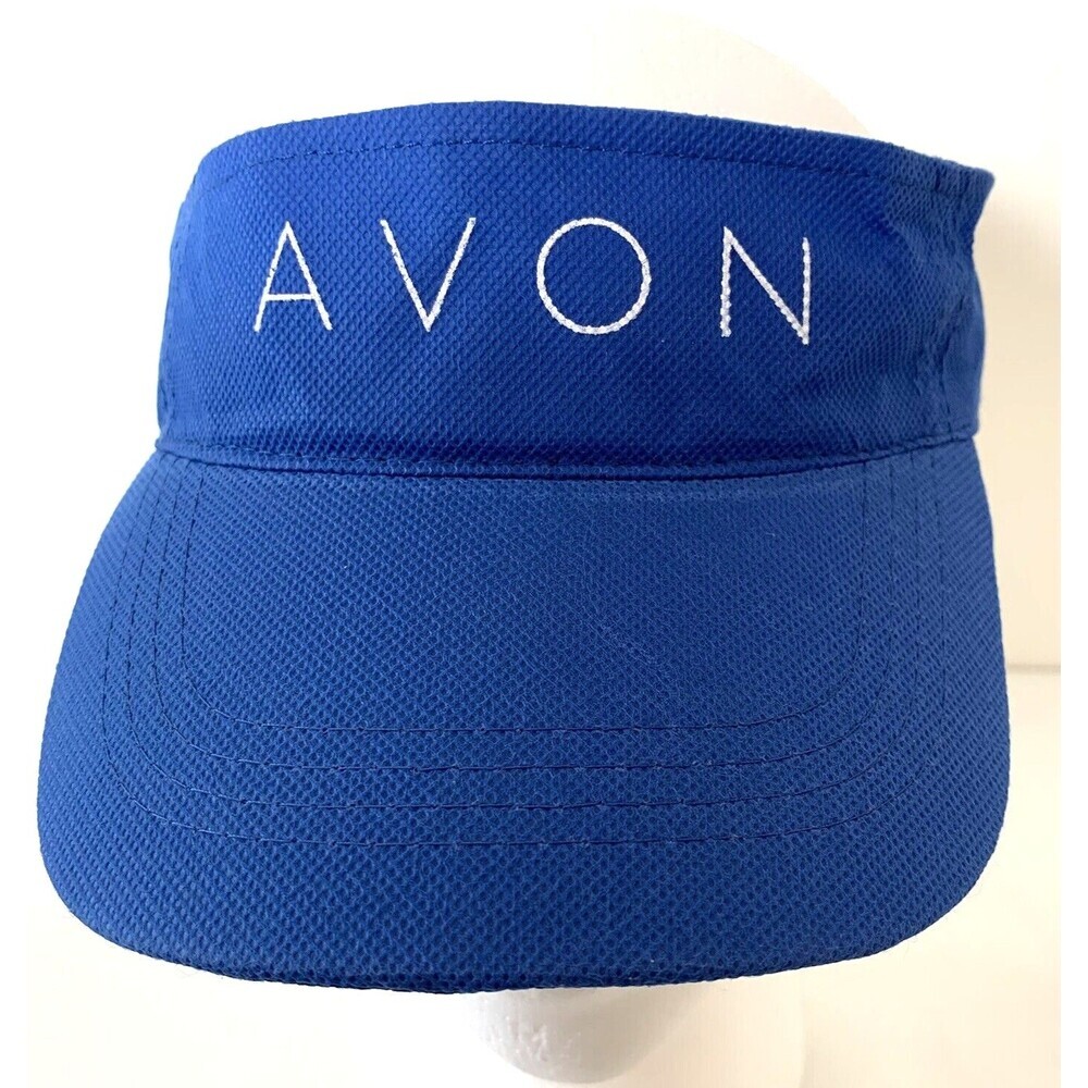Vintage Avon Visor Cap Hook&Snap Back One Size New W/O Tags